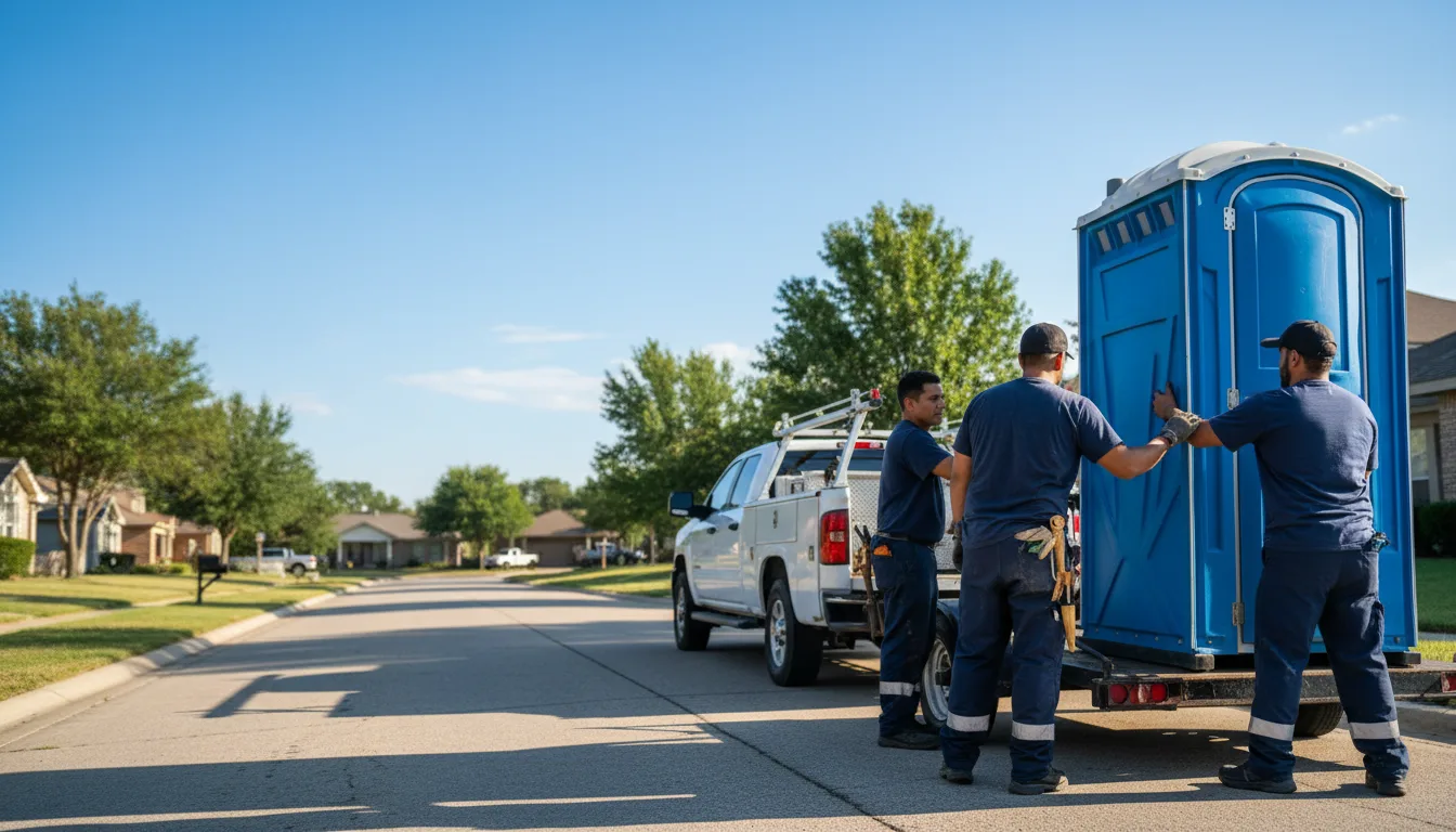 Portable Toilet Rental in Cyril, OK near me